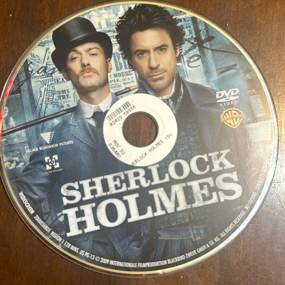 DVD Sherlock Holmes